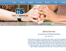 Tablet Screenshot of directservices.org