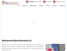 Tablet Screenshot of directservices.co